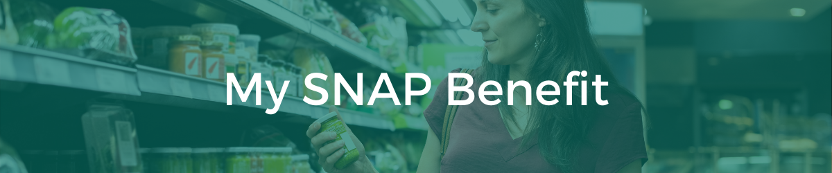 My SNAP Benefit header