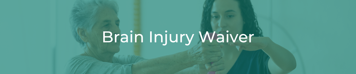 Brain Injury Waiver header