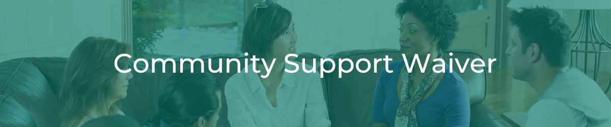 Community Support Waiver header