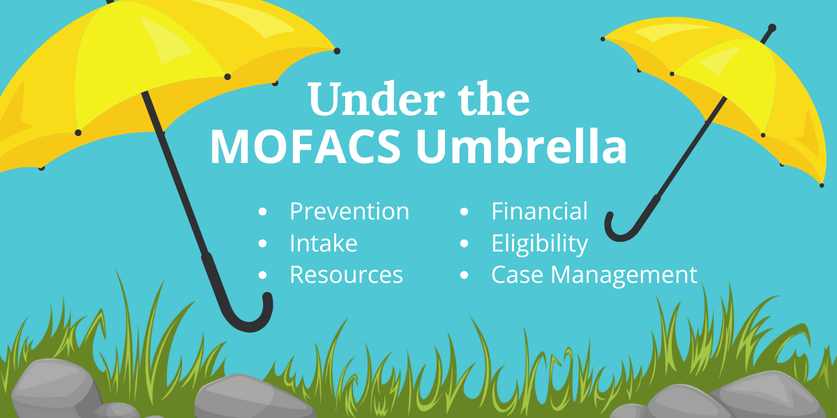 Under the MOFACS Umbrella: Prevention, Intake, Resources, Financial, Eligibility, Case Management