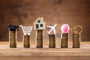 various items relating to finances and life